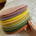 thumbnail image 3 of SikaFu Meet All Your Matching Candy Colored Wool Berets, Children's Versatile Autumn And Winter Artistic Japanese Style Painter Hat Trend, 3 of 9