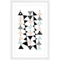 thumbnail image 3 of Marmont Hill "Triangle Dance" by Katarina Snygg Framed Painting Print, 3 of 5