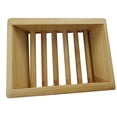 thumbnail image 1 of Jabonera de madera de bambú Soporte de caja de jabón de madera para baño Ducha Cocina Depurador Tipo 10 Sweethay HA7315-08B, 1 of 3