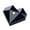 Dark Blue, variant on Heart Shaped Jewelry Box Automatic Open Mechanism Velvet Lined Ring Box for Engagement Proposal Valentine's Day Gift Presentation