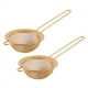 thumbnail image 1 of 2X Colador de Aceite de Malla Fina de Acero Inoxidable Tamiz de Harina de Oro Colador de Tamiz Harina Filtro de Malla de Café Herramientas para Hornear Utensilios de Cocina S, 1 of 5