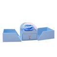 thumbnail image 4 of Fiudx Caja de Regalo de Rosas para San Valentín, Diseño de Doble Apertura, Decoración de Flor de Jabón Eterna, Joyero para Anillos y Collares, Idea de Regalo Romántica, Tamaño Compacto, Sin Accesorio, 4 of 7