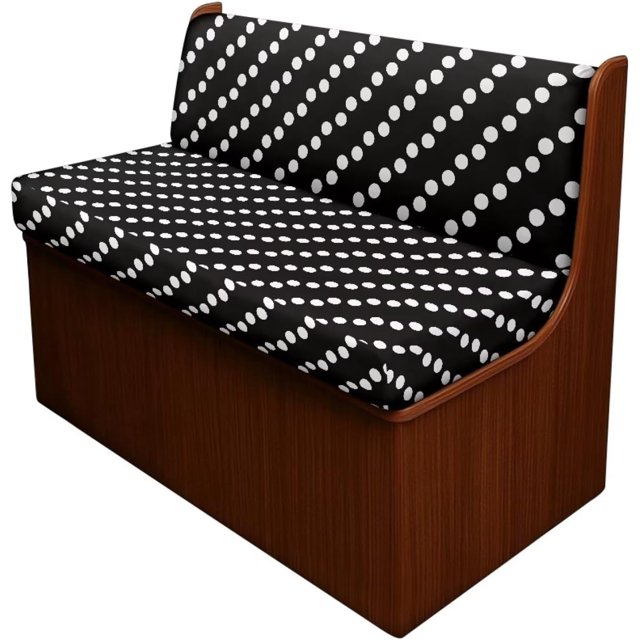 Polka Dots RV Dinette Cushion Cover, Dinette Elastic RV Seat Covers for Loveseat Slipcovers Machine Washable Stretchable Soft Camper Cushion Covers