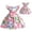 A, variant on 2-9T Flower Butterfly Girls Dress Ball Gown Party Pageant Floral Dresses
