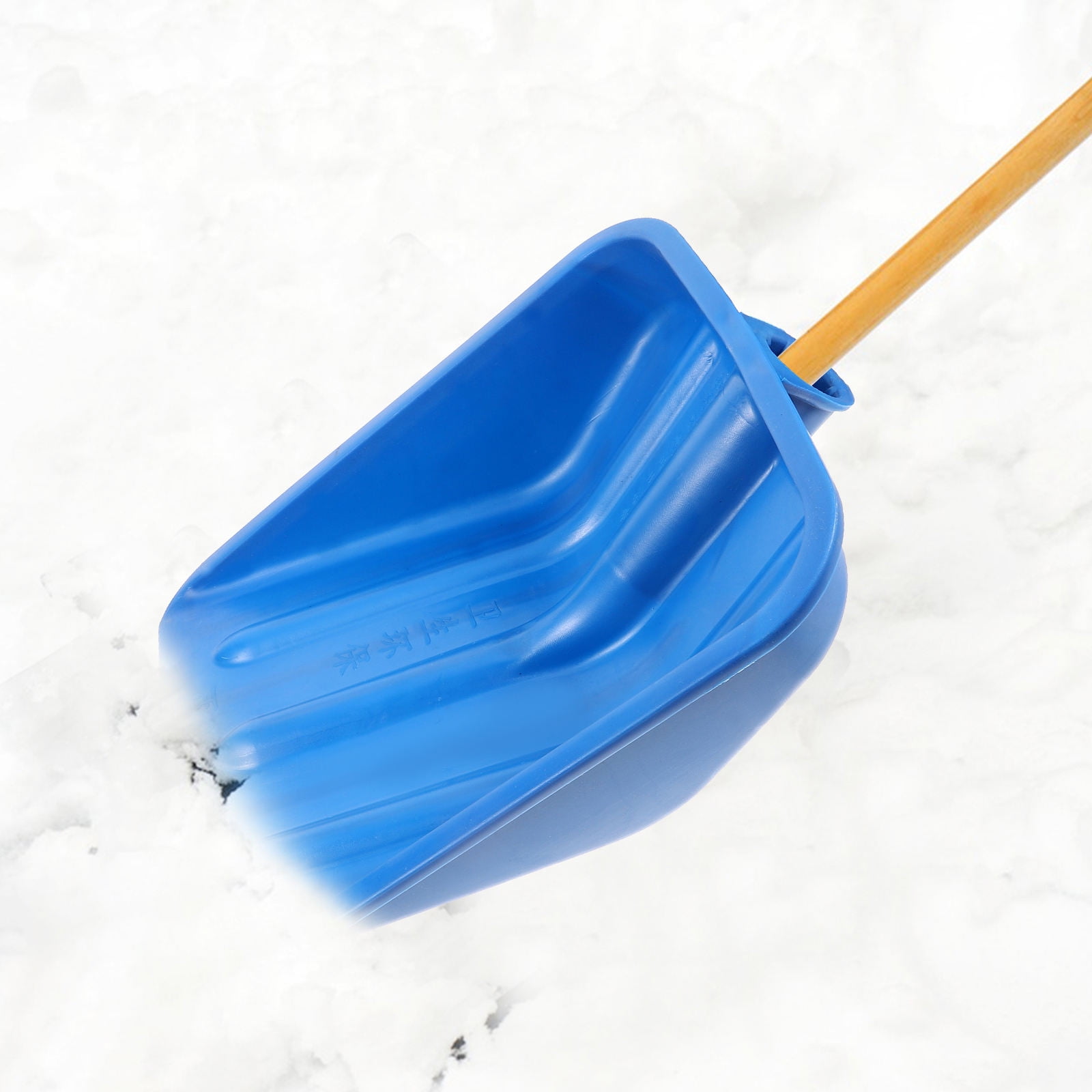 TABLZONE Plastic Snow Shovel Multi-Purpose Outdoor Tool for Ice and Snow Removal