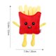 thumbnail image 3 of FELTECHELECTR Cojín de peluche con forma de papas fritas, divertido y divertido juguete de peluche., 3 of 7