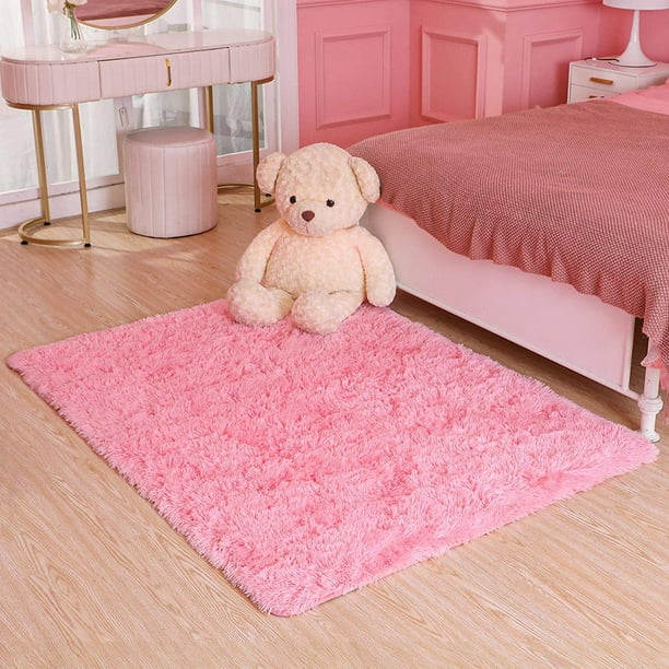 Popeven 4x5.3 ft Large Ultra Soft Fluffy Area Rugs for