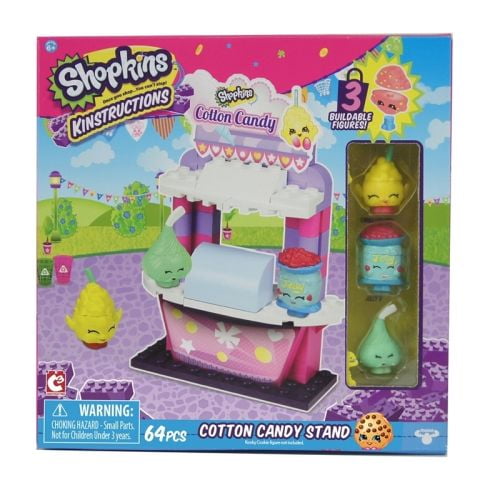 shopkins cotton candy stand