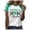 Mint Green, variant on Trendfront Womens Football Mom Graphic T Shirts Crewneck Short Raglan Sleeve Sparkle Sports Casual Tee Tops