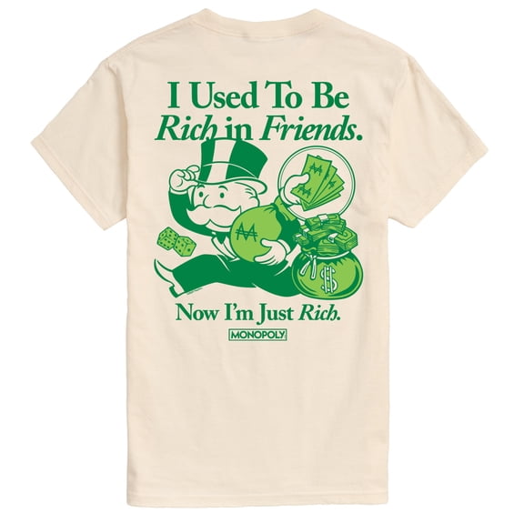 Monopoly - Just Rich - Men's Short Sleeve Graphic T-Shirt