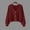 Red, variant on LIaqionyy Cardigan Sweaters for Women Fashion V Neck Long Sleeve Cable Knit Sweater Button down Spring Outwear