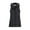 Black, variant on dazeni Women's Long Puffer Vest Zip Up Warm Hooded Vest Sleeveless Jackets Coats with Pockets Fashion Outerwear Slim Fit Vest