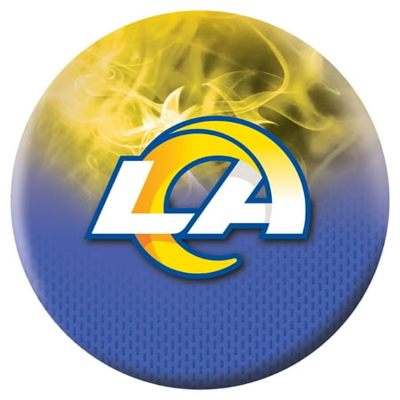 Los Angeles Rams NFL On Fire Undrilled Bowling Ball