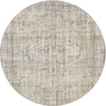 thumbnail image 1 of Ahgly Company Indoor Round Contemporary Rosy Brown Pink Abstract Area Rugs, 3' Round, 1 of 6