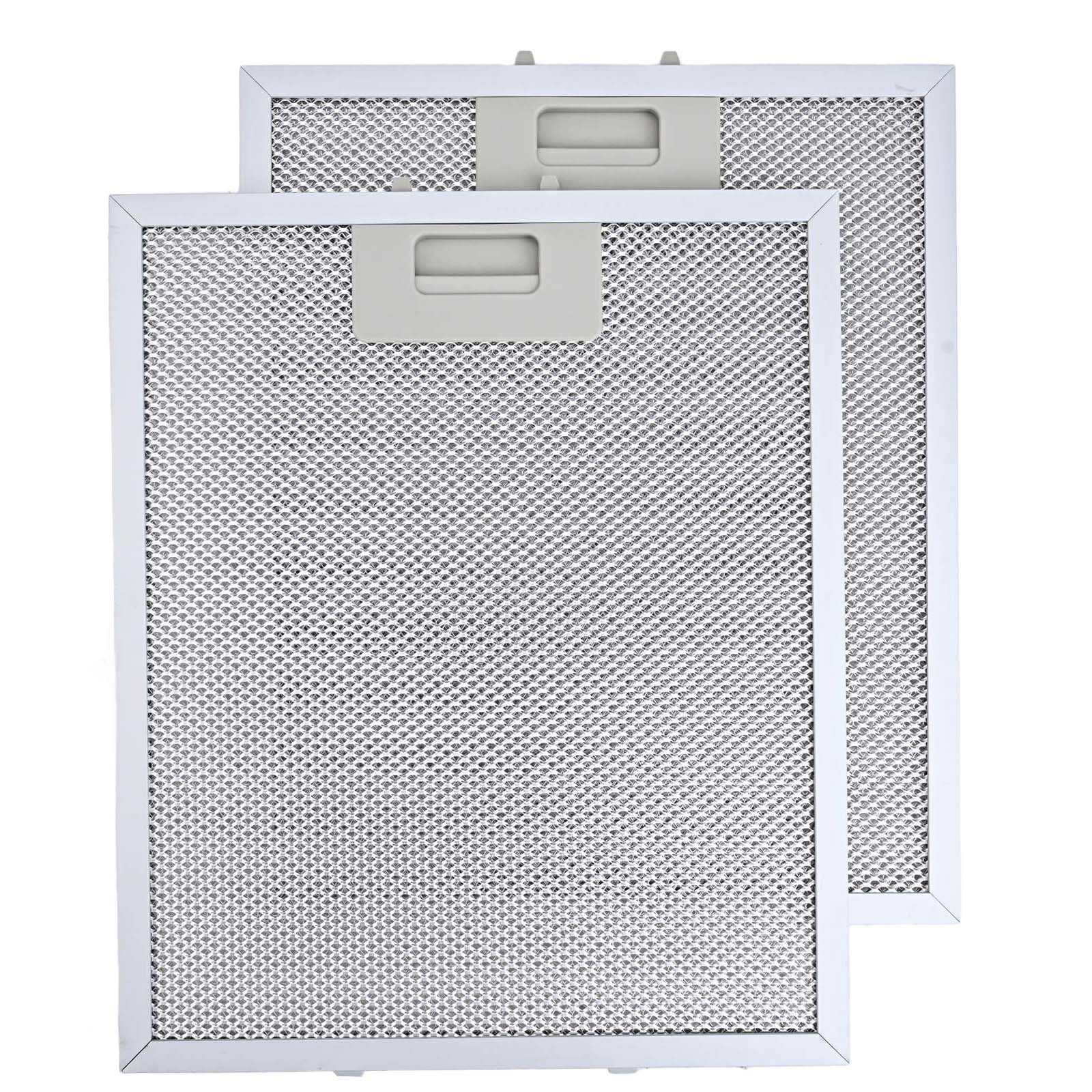 Wodtesl 2Pcs Grease Filter Cooker Hood Filters Metal Mesh Extractor Vent Filter Aluminized Grease 300 X 250mm Kitchen Range Hood Filters