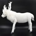 thumbnail image 2 of Peluche Reno Blanco HANSA 48 cm, 2 of 8