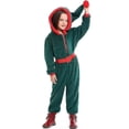 thumbnail image 1 of Disfraz de elfo navideño, disfraz de Papá Noel, traje para padres e hijos, 1 of 5