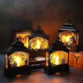 thumbnail image 3 of Linternas portátiles de Halloween, decoración de Halloween, accesorios de decoración de ambiente, velas LED de barra de luz, 11 Feliz Sencillez, 3 of 5