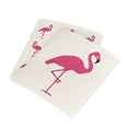 thumbnail image 2 of Abbott Collection 84-ASD-AB-09 S/2 Flamingo Dish Cloth-6.5x8 L, 6.5" x 8", White/Pink, 2 of 4