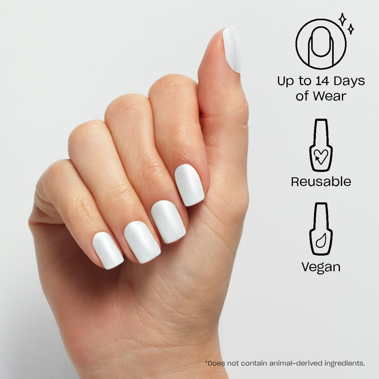 2 pack) OPI On Point Instant Press On Nails, Kyoto Pearl, False