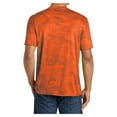 thumbnail image 2 of Mens Moisture Wicking CamoHex Polyester T-Shirt Neon Orange XL, 2 of 8