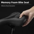 thumbnail image 3 of Asiento de bicicleta ROCKBROS Comfort con gel de silicona para luces traseras, 3 of 6