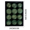 thumbnail image 3 of Dmlowu 12Pcs Antique Christmas Ornaments Sets, Vintage Hanging Christmas Ball Ornaments with Gift Box, Christmas Tree Decorations for Home Wedding Holiday Party, 3 of 7