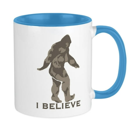 

CafePress - I Believe In The Bigfoot Mug - Ceramic Coffee Tea Novelty Mug Cup 11 oz