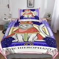 thumbnail image 5 of Cat Duvet Cover Sets Pet Animal Skull Bedding Sets Microfiber Bedding Set Single, 5 of 5
