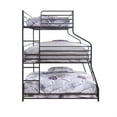 thumbnail image 3 of 62" X 83" X 74" Gunmetal Metal Triple Bunk Bed  TwinFullQueen, 3 of 3