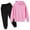 A-Pink, variant on Toddler Boys Girls Fall Clothes Boys' Activewear Kids Clothes Tracksuit Sets Hoodies Sweatshirt and Sweatpants 2 Piece Outfits Pink 4-5 Years