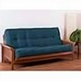 thumbnail image 3 of Blazing Needles Matelas Futon en Sergé 10 Pouces, Grand Lit, Indigo, 3 of 4