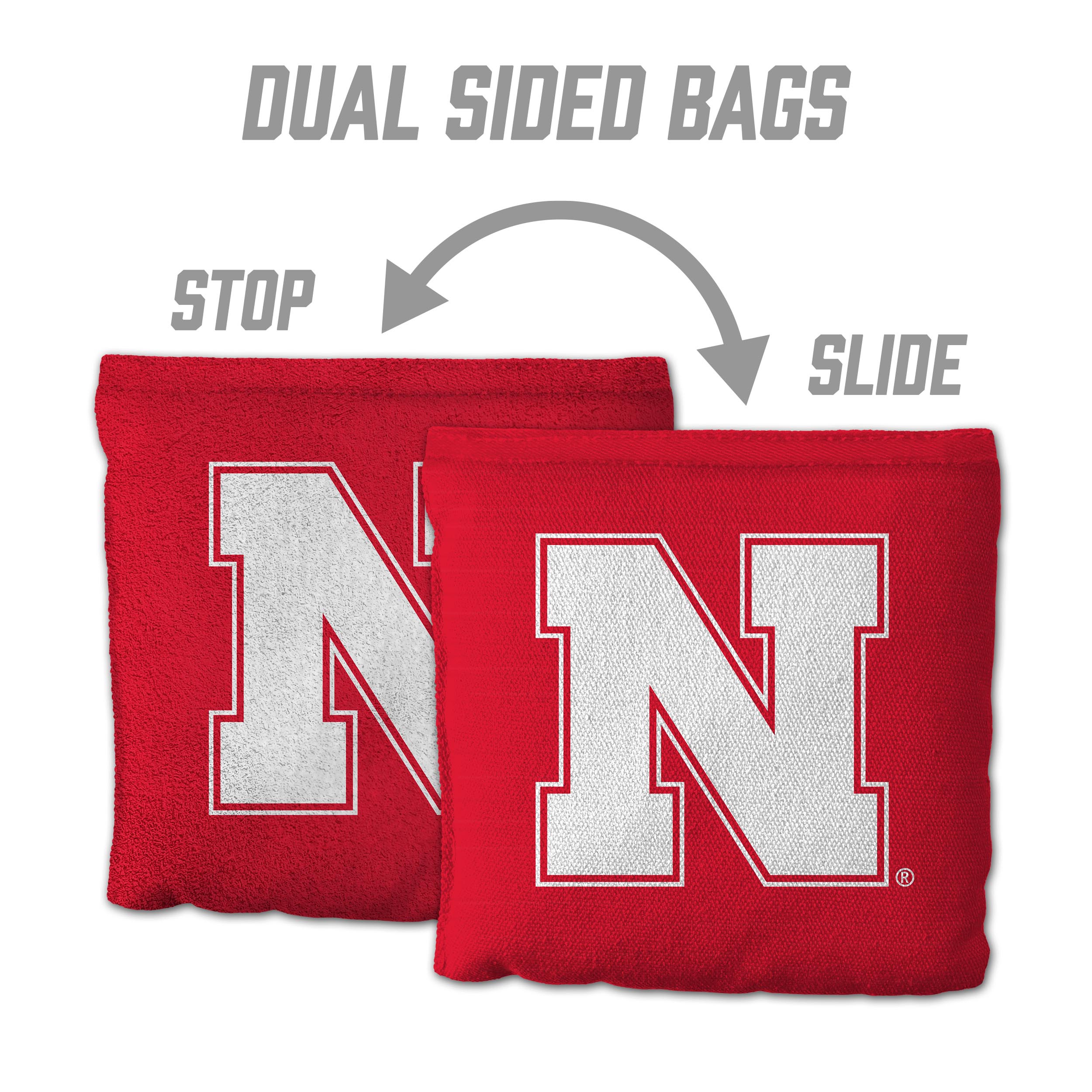 Nebraska Cornhuskers 8pk Licensed Cornhole Bags