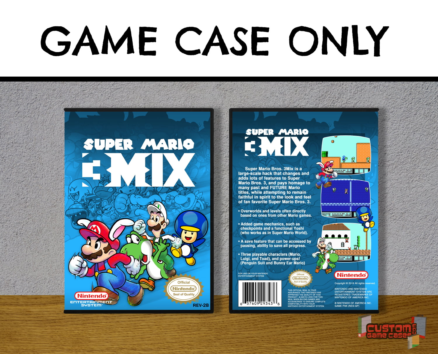 Super Mario Bros 3 Mix Nintendo NES Video Game 