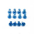 thumbnail image 1 of Mosiee 12 Pcs Disque de Frein de Vélo Rotor-Bolt T25 Torx M5X9Mm Vis de Fixation Frein à Disque Accessoires de Vélo de Montagne Route Pièces de Cyclisme Outils, 1 of 9