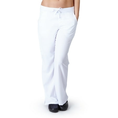 

M&M SCRUBS - Womens Junior Fit Flare Cargo Scrub Pant 9120 XL ( WHITE )