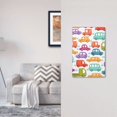thumbnail image 5 of KLL Doodle Cars Pattern Electrical Outlet Covers, 3" x 5" 1 Pack Electric Receptacle Plug Covers for Decorator Receptacle Outlet & Switch-Style V, 5 of 6