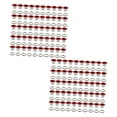 thumbnail image 4 of yuksok 100 Pcs Œillet Œillet Outil Robuste pour Scrapbooking Vêtements Chaussures Rouge, 4 of 9