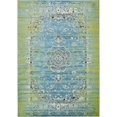 thumbnail image 1 of Unique Loom Tapis Floral Floral Vintage 8' x 11' 6 Rectangle Bleu/vert, 1 of 2