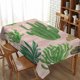 thumbnail image 2 of Mantel s Cubierta de de Comedor Rectangur & Cuadrado Rectángulo-5 SM SunniMix mantel verde, 2 of 8