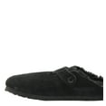 thumbnail image 3 of Birkenstock Boston Shearling Suede Black Unisex Slip-On Clog 0259881-0259883, 3 of 6