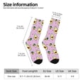 thumbnail image 4 of Goofa Different Avocados Printed Men's Crew Socks, Soft Durable Breathable Moisture-Wicking with Odor Control Cotton socks, 4 of 9