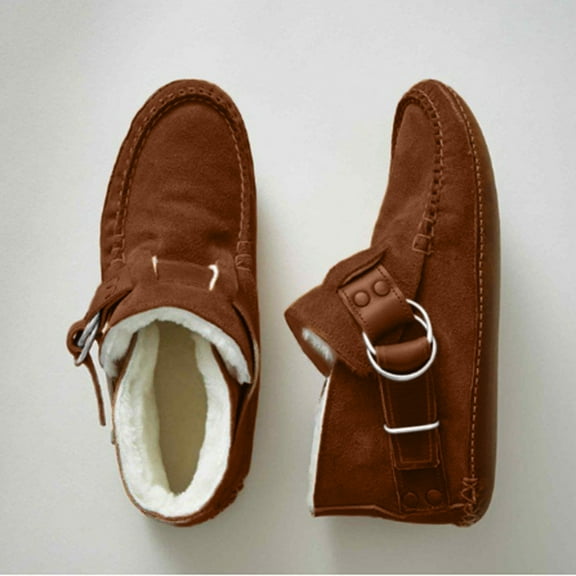 Munlar Flats Shoes-Christmas Womens Shoes Warm Womens Hunting Boots Non Slip Womens Winter Boots Clearance