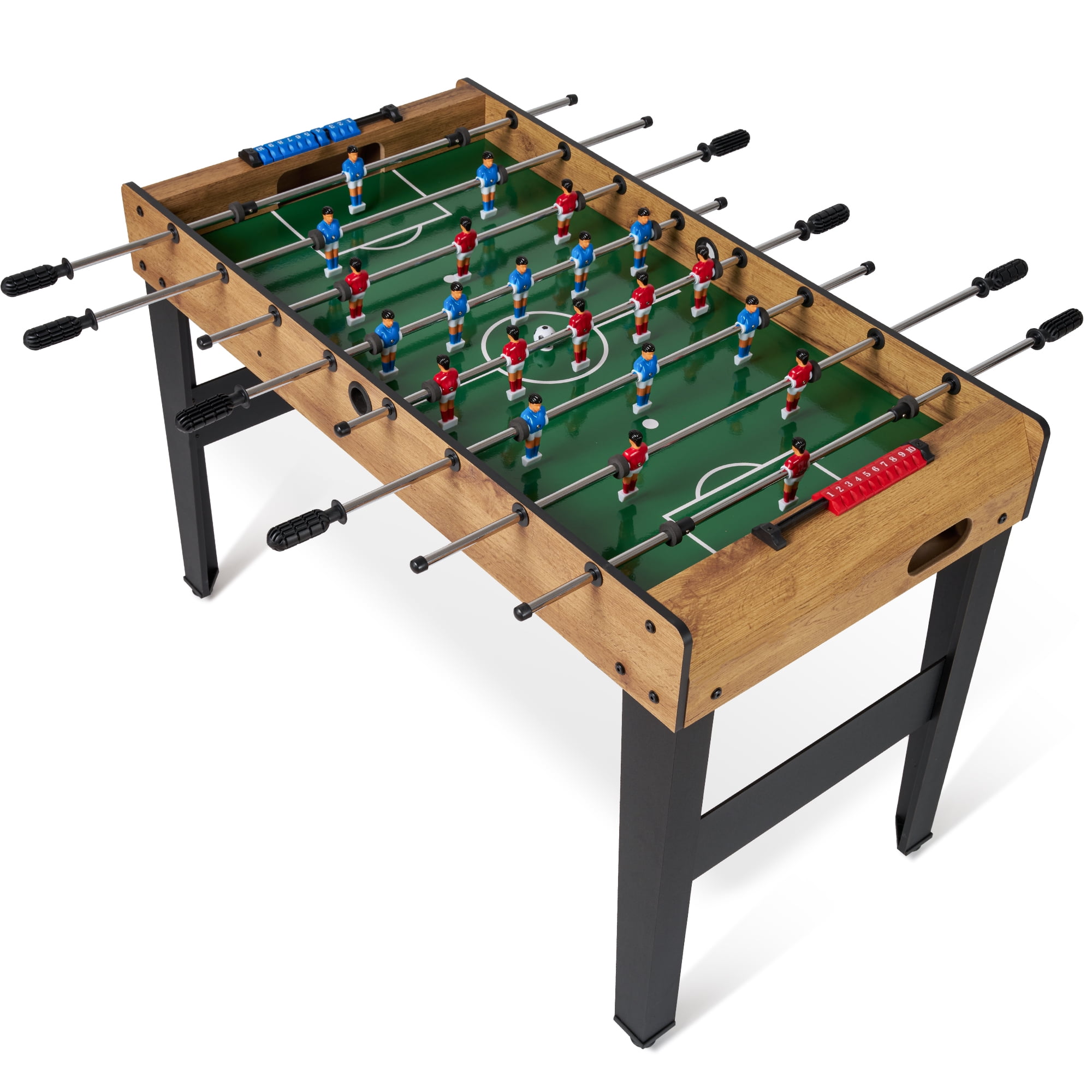 Naipo 48 in Foosball Table Competition Sized Soccer Game Table for Home Game Room Adult Juniors Size with 3 Balls