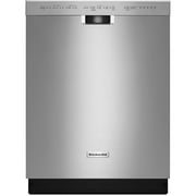 Angle View: KitchenAid KDFE104DSS 46dB Stainless Dishwasher with Stainless Tub