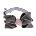 thumbnail image 2 of Lindo punto cachorro gato juguete para mascotas chico pajarita ropa pajarita suministros para mascotas - Gris s, tal se describe SM SunniMix Corbata de lazo para mascotas Corbata de lazo ajustable, 2 of 8