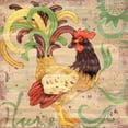 thumbnail image 2 of Paul Brent 12x12 White Modern Wood Framed Wall Art Titled - Royale Rooster III, 2 of 5