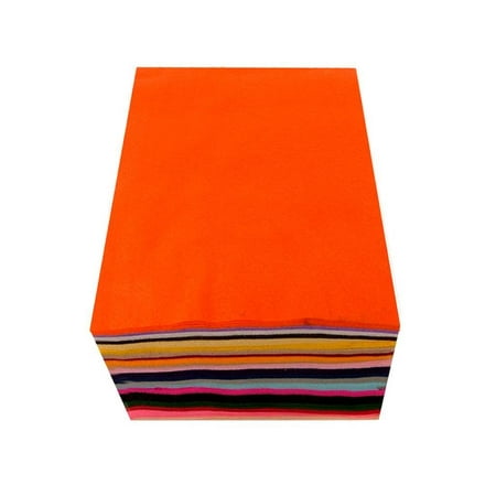 Farm Felt - CPE Acrylic Felt Assortment, 9 x 12 Inches, Assorted Bold Colors, Pack of 100