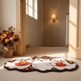 thumbnail image 4 of Yhmxh Cute Halloween Bath Mat, Spider Web & Ghost Doormat, Soft Fluffy Non Slip Absorbent Plush Area Rugs, Black White Spooky Decorative Floor Mat for Bathroom Front Door Bedroom Halloween Home Decor, 4 of 6