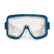 Angle View: Tri-View Sport Goggle Mask Swimming Pool Accessory for Teens 6.5" - Blue